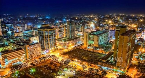 Nairobi at night