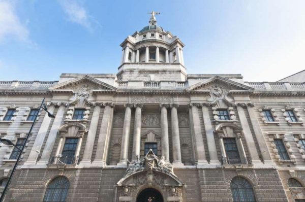 Old Bailey court London