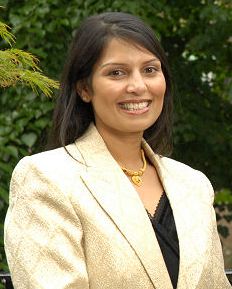 Priti Patel, the new Treasury Minister of the UK