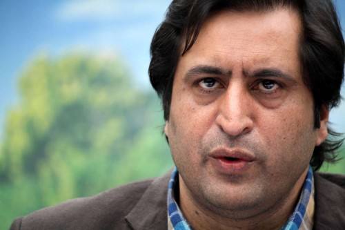 Sajjad Gani Lone, chairman of Jammu and Kashmir Peoples Conference (JKPC)