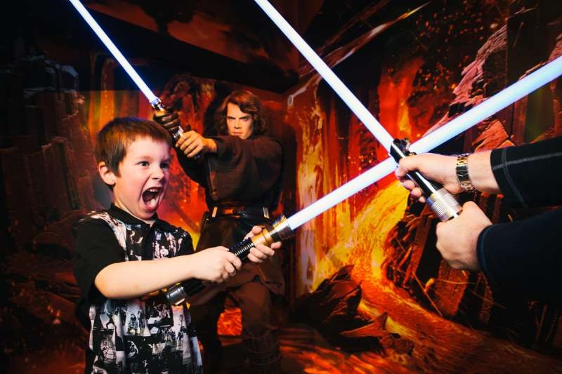 Star Wars  show at Madam Tussauds