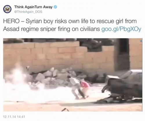 syrian boy rescue sister