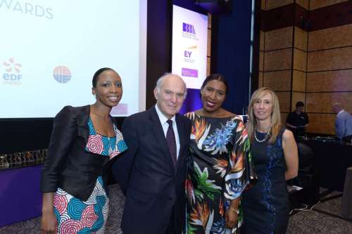 Dr Vince Cable MP, Secretary of State for Business, Innovation and Skills. at the Black British Business Awards 2014 