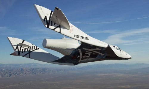 Virgin Galactic spaceship