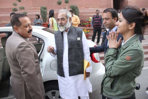  Prime Minister`s Office Personnel, Public Grievances and Pensions Department of Atomic Energy Department of Space Jitendra Singh at the Parliament House in New Delhi, on Dec 9, 2014. 