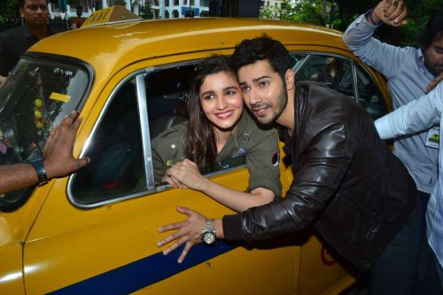 Actors Alia Bhatt and Varun Dhawan 