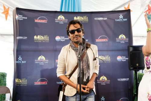 Actor Nawazuddin Siddiqui arrives to attend the 15th Annual IIFA weekend in Florida of United States of America.
