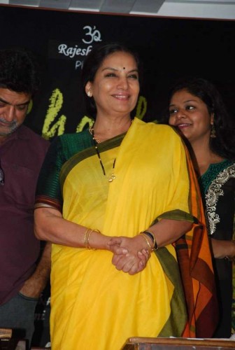 Actress Shabana Azmi