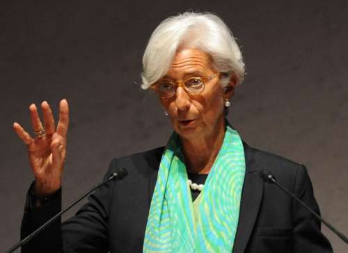  Managing Director of the International Monetary Fund (IMF) Christine Lagarde 