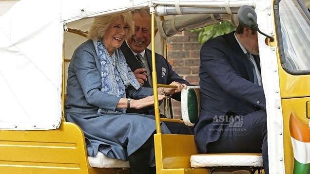 Prince Charles and Duchess of Cornwall Camila promoting a charity in India