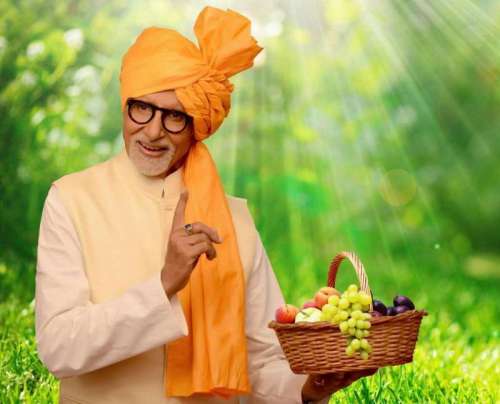 Actor Amitabh Bachchan who has been appointed as the horticulture ambassador of Maharashtra. (Photo: IANS)