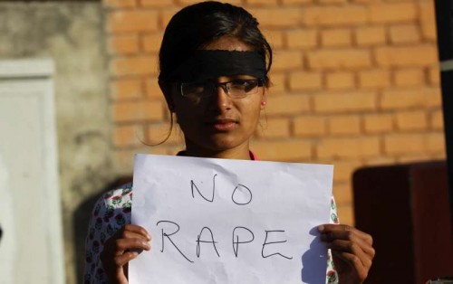 rape protest