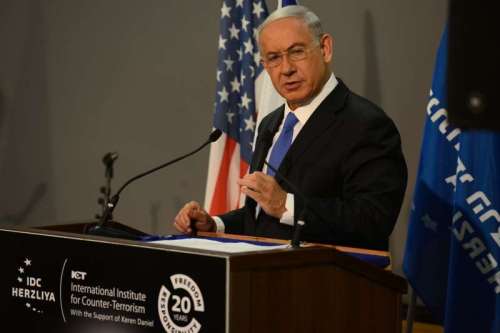 Israeli Prime Minister Benjamin Netanyahu 