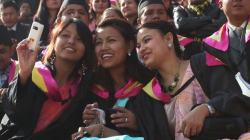 NEPAL-KATHMANDU-CONVOCATION CEREMONY