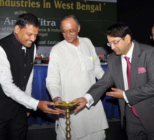 West Bengal Finance, Commerce and Industries Minister Amit Mitra during `Resurgence Industries in West Bengal` a programme organised by MCC Chamber of Commerce in Kolkata 