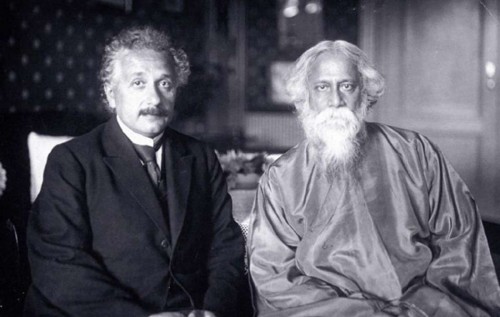 Einstein with Tagore