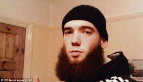 Jihadist Thomas Evans Photo Credit: Daily Mail