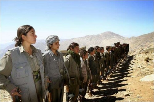 Kurd fighters