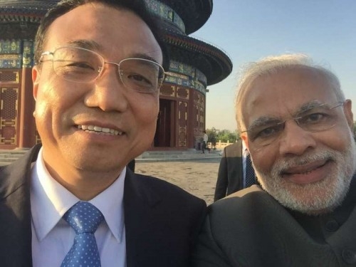 Chinese Premier Li Keqiang, Prime Minister Narendra Modi