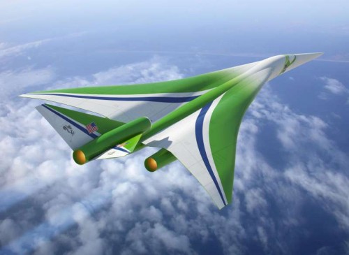 nasa supersonic jet