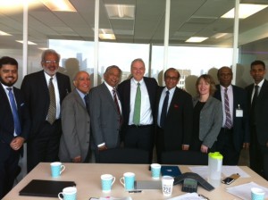 BAPIO and BIDA delegation with Sir Bruce Keogh, Medical Director of NHS for England