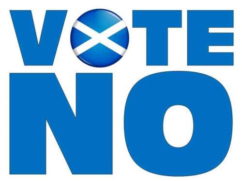 no vote logo  scotland
