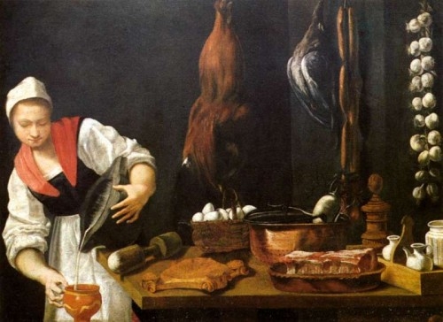 woman in kitchen