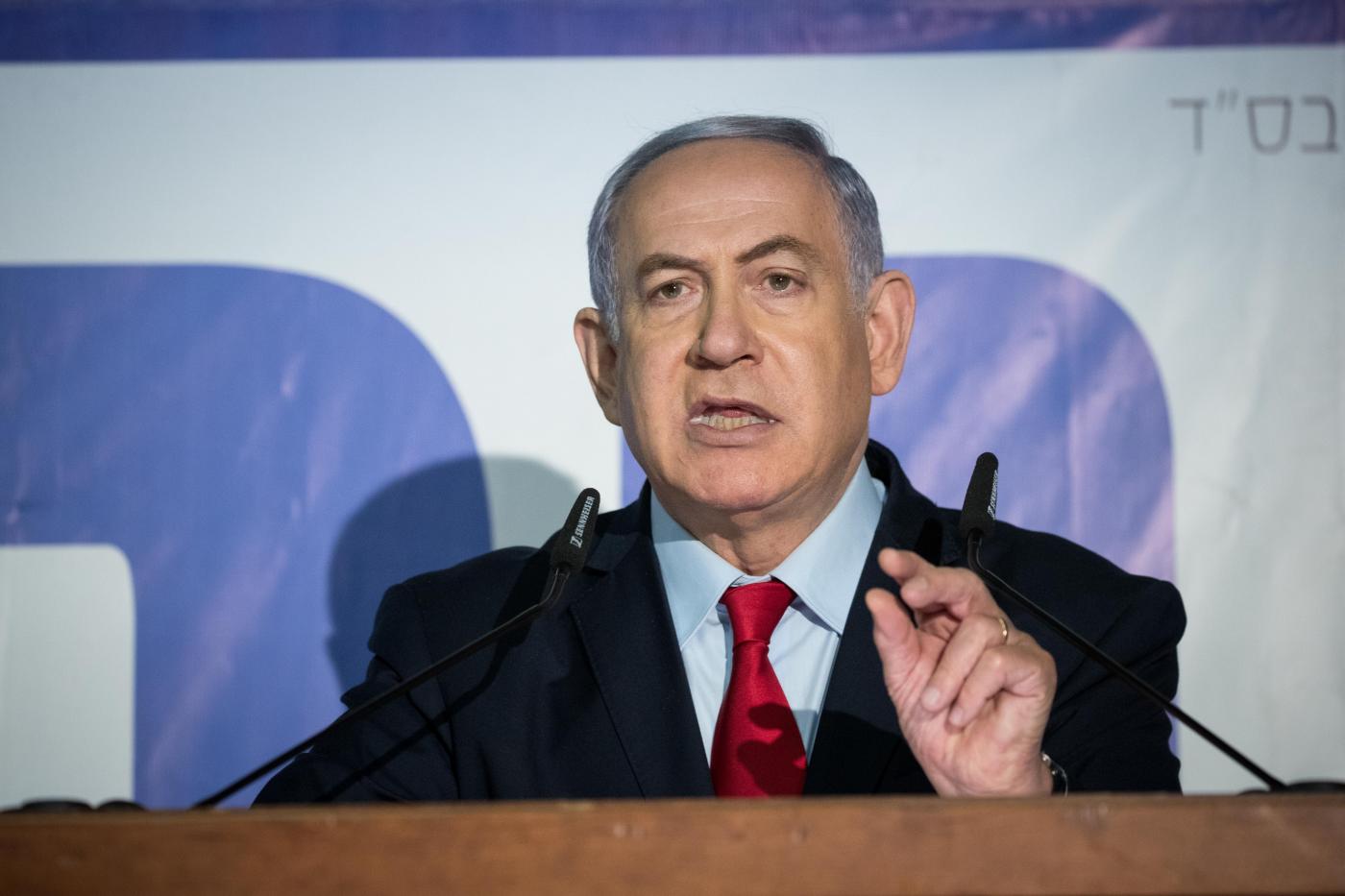 MIDEAST-JERUSALEM-NETANYAHU-STATEMENT by guoyu. 