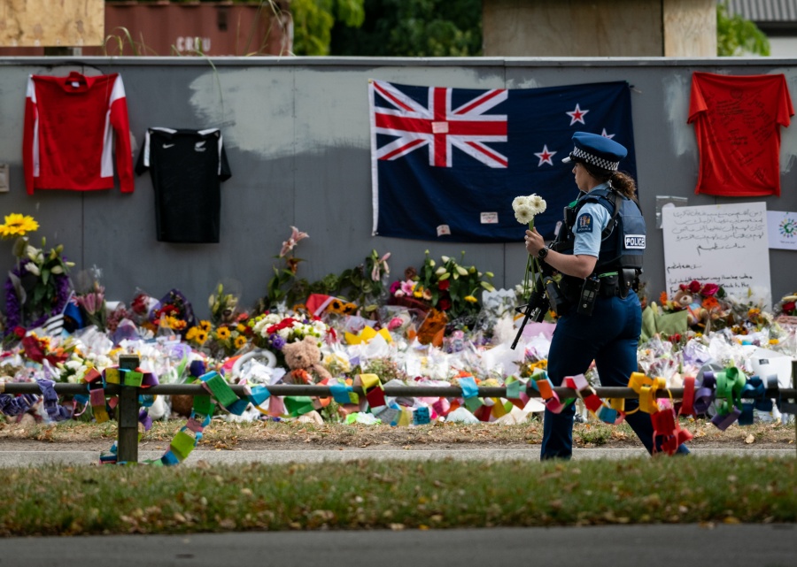 NEW ZEALAND-CHRISTCHURCH TERRORIST ATTACKS-MOURNING by . 