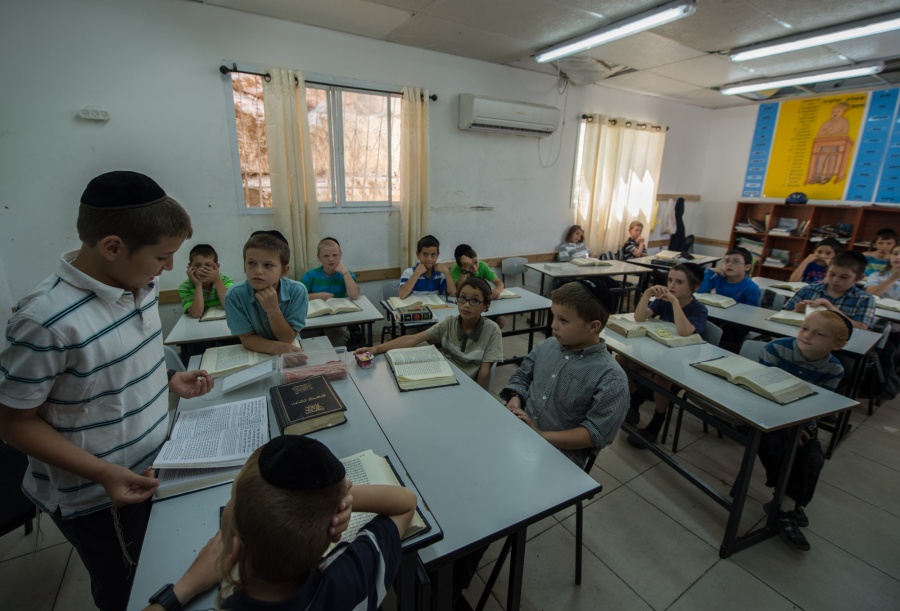 ISRAEL-ULTRA-ORTHODOX BOY-CHILDREN'S DAY-FEATURE by . 