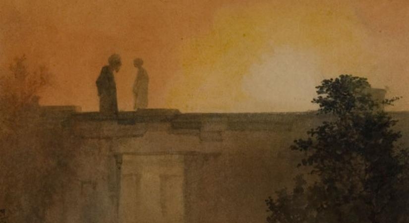 Work by Abanindranath Tagore, Source - NGMA. by . 
