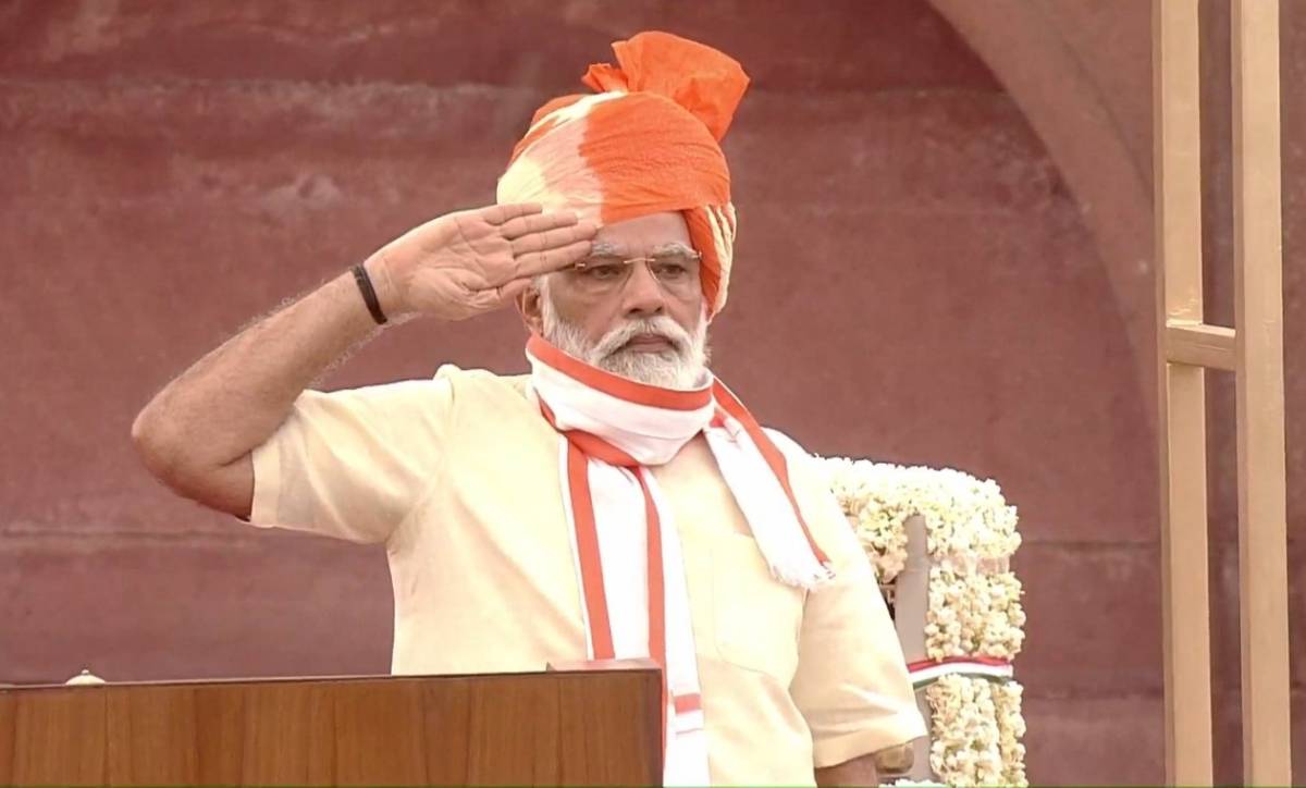 74th I-Day: PM unfurls tricolour, addresses nation. by . 