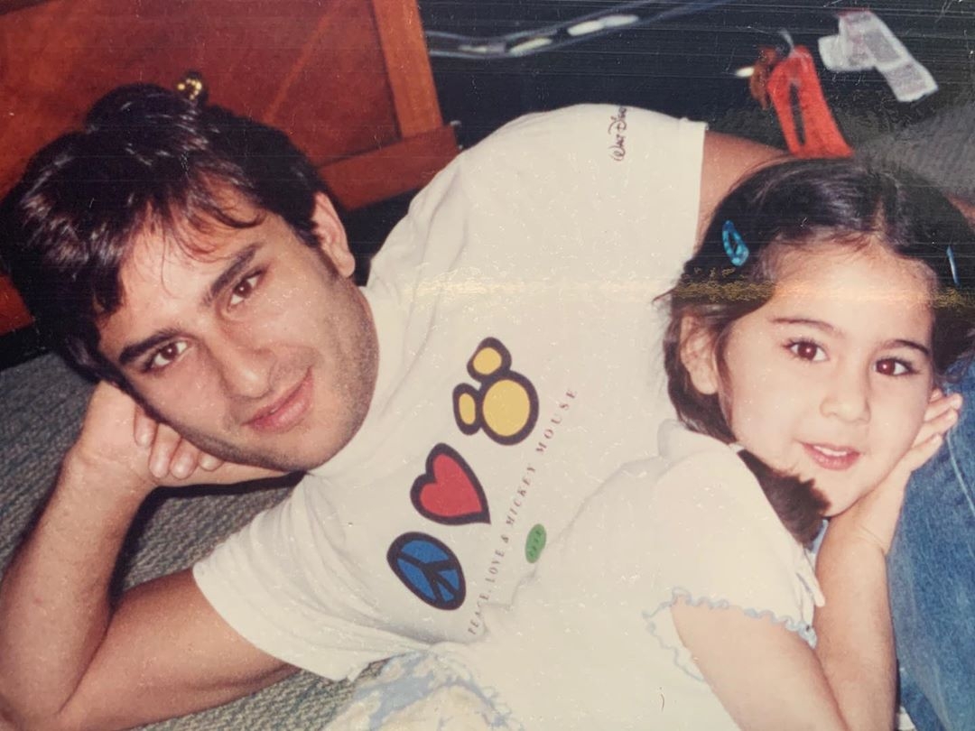 Sara Ali Khan says dad Saif is her 'Mickey Mouse'. by . 